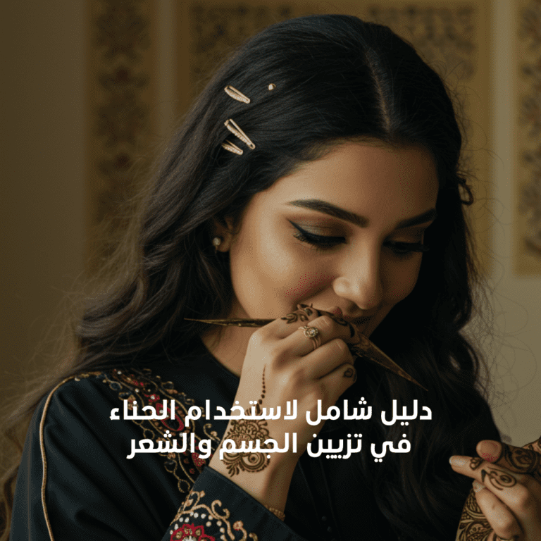 دليل شامل لاستخدام الحناء في تزيين الجسم والشعر